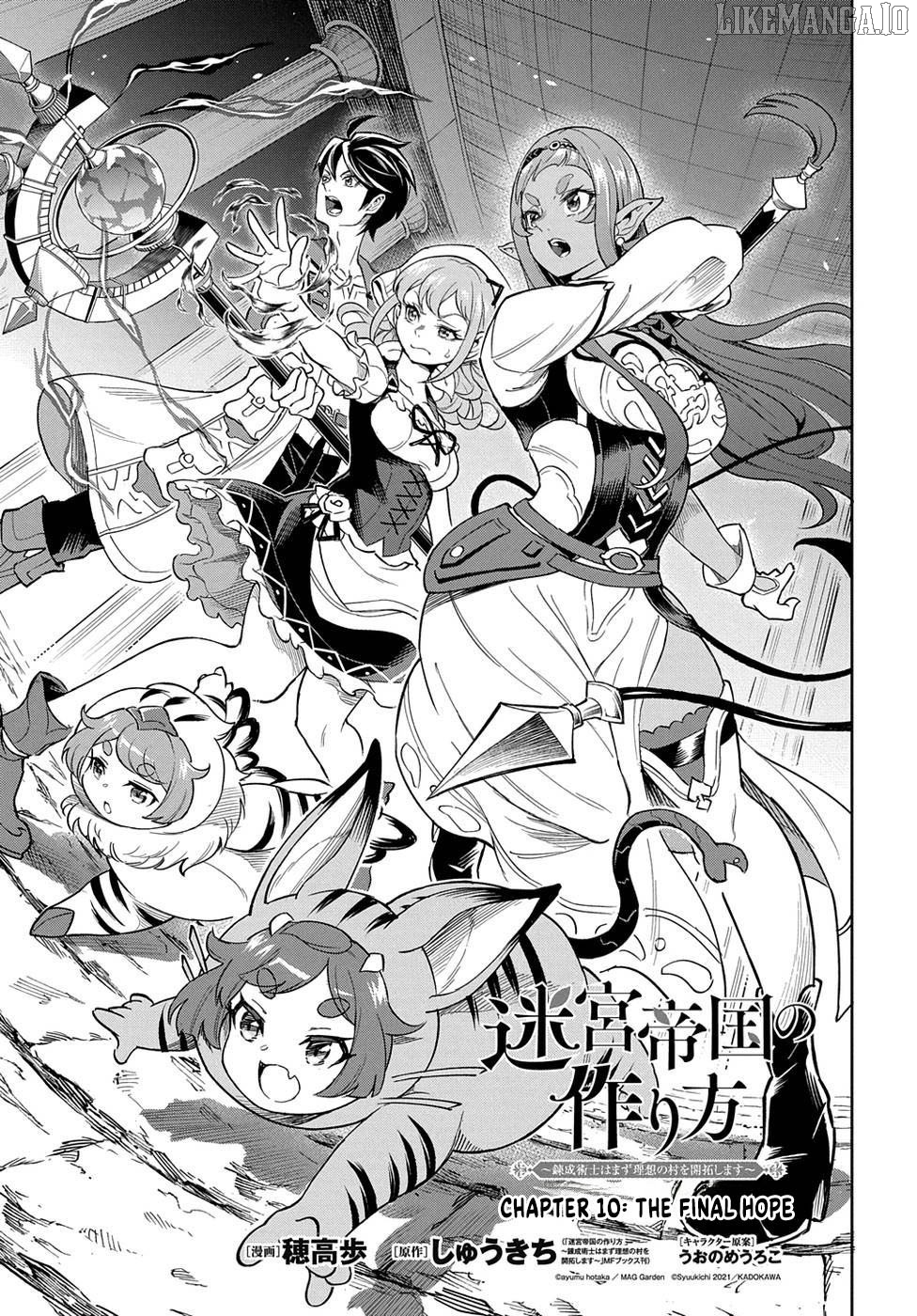Meikyuu Teikoku no Tsukurikata - Renseijutsushi wa Mazu Risou no Mura wo Kaitaku Shimasu Chapter 10 - page 2